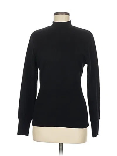 Pre-owned Assorted Brands Turtleneck Sweater In Black