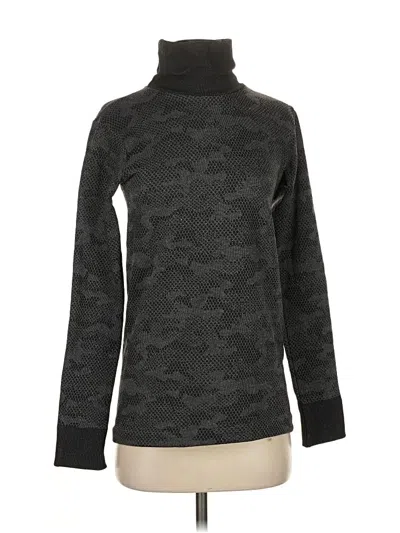 Pre-owned Assorted Brands Turtleneck Sweater In Black