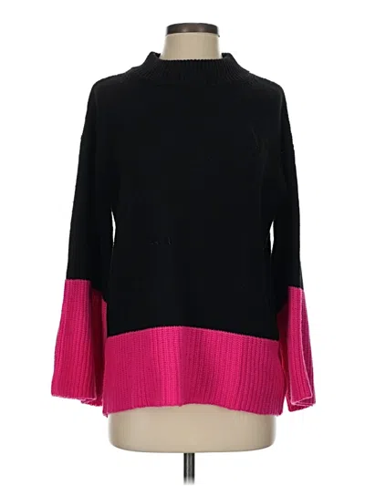 Pre-owned Assorted Brands Turtleneck Sweater In Black