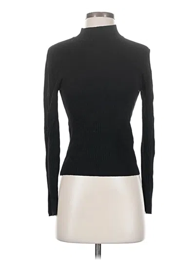 Pre-owned Assorted Brands Turtleneck Sweater In Black