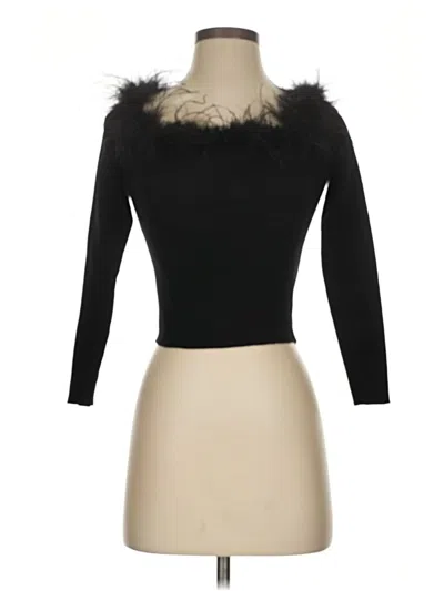 Pre-owned Assorted Brands Turtleneck Sweater In Black