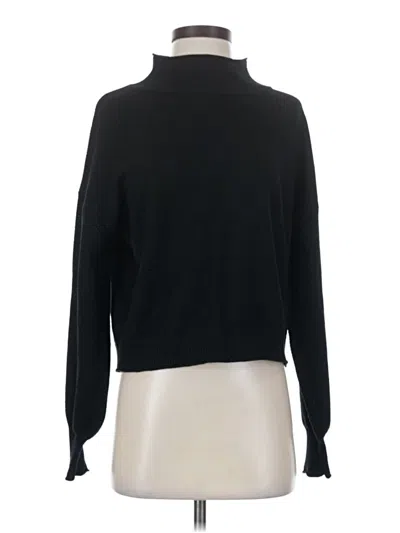 Pre-owned Assorted Brands Turtleneck Sweater In Black