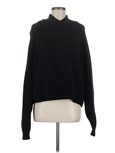 Pre-owned Assorted Brands Turtleneck Sweater In Black