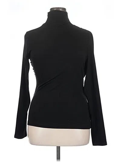 Pre-owned Assorted Brands Turtleneck Sweater In Black