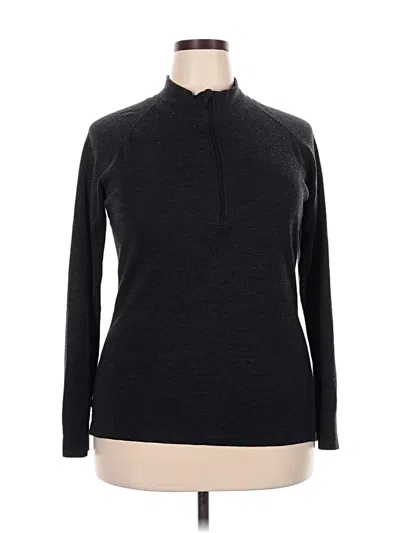 Pre-owned Assorted Brands Turtleneck Sweater In Black