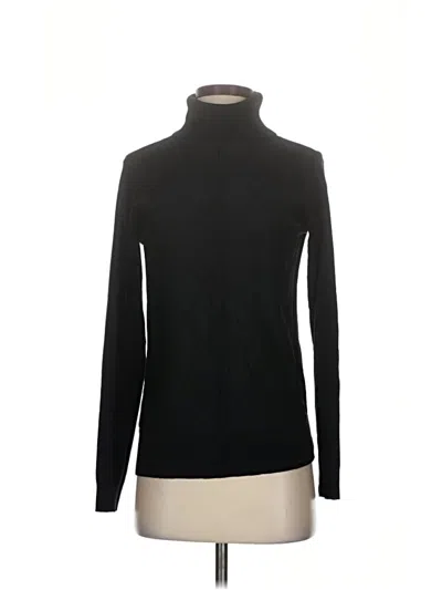 Pre-owned Assorted Brands Turtleneck Sweater In Black