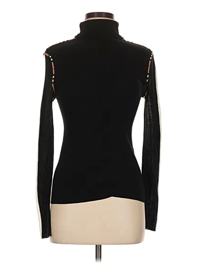 Pre-owned Assorted Brands Turtleneck Sweater In Black