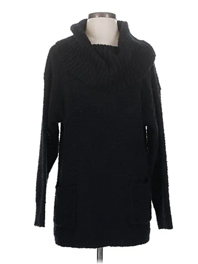 Pre-owned Assorted Brands Turtleneck Sweater In Black