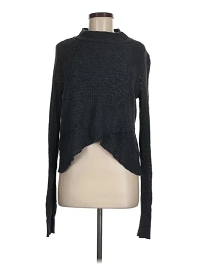 Pre-owned Assorted Brands Turtleneck Sweater In Black