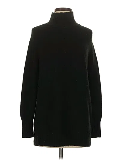 Pre-owned Assorted Brands Turtleneck Sweater In Black