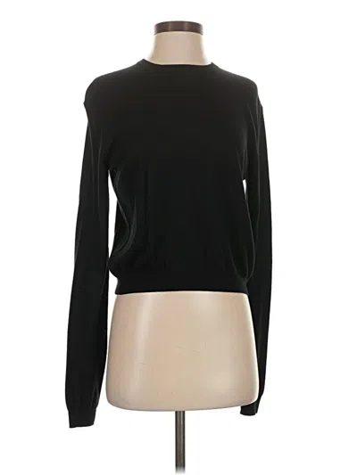 Pre-owned Assorted Brands Turtleneck Sweater In Black