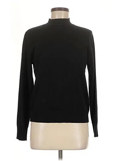 Pre-owned Assorted Brands Turtleneck Sweater In Black