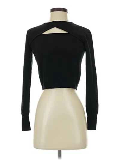 Pre-owned Assorted Brands Turtleneck Sweater In Black