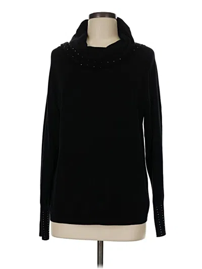 Pre-owned Assorted Brands Turtleneck Sweater In Black