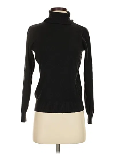 Pre-owned Assorted Brands Turtleneck Sweater In Black