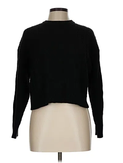 Pre-owned Assorted Brands Turtleneck Sweater In Black