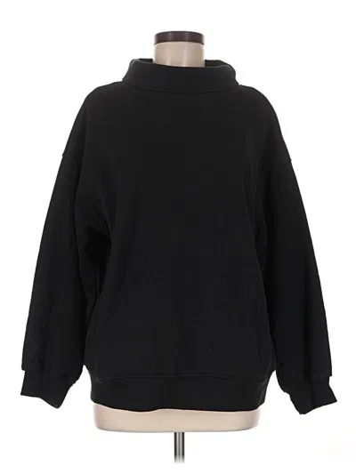 Pre-owned Assorted Brands Turtleneck Sweater In Black