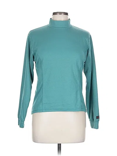 Pre-owned Assorted Brands Turtleneck Sweater In Blue