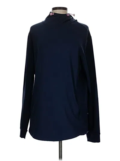 Pre-owned Assorted Brands Turtleneck Sweater In Blue