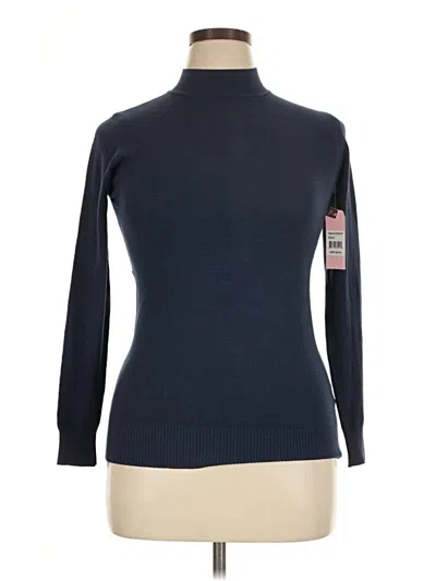 Assorted Brands Turtleneck Sweater In Blue