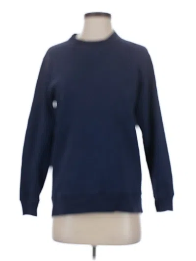 Pre-owned Assorted Brands Turtleneck Sweater In Blue