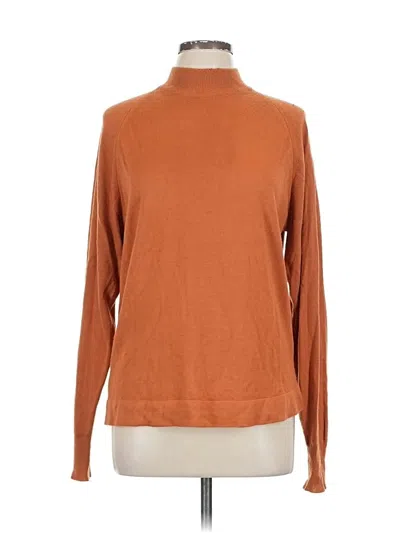 Pre-owned Assorted Brands Turtleneck Sweater In Brown