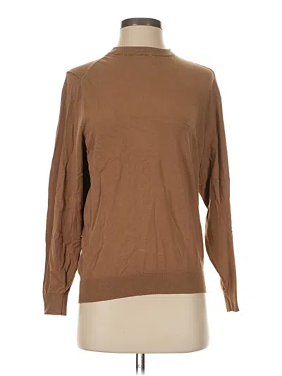 Pre-owned Assorted Brands Turtleneck Sweater In Brown