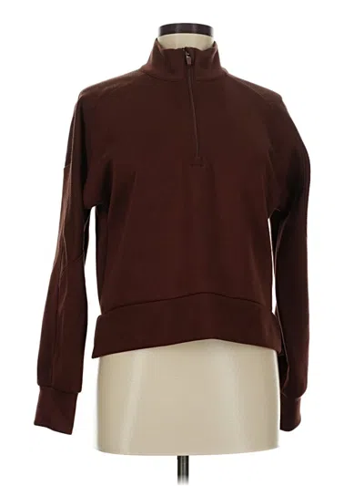 Pre-owned Assorted Brands Turtleneck Sweater In Brown