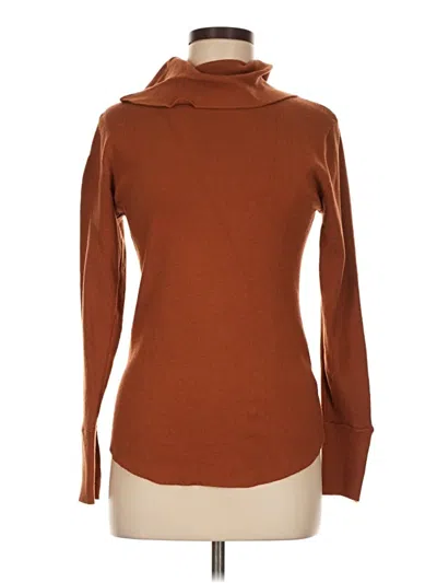 Pre-owned Assorted Brands Turtleneck Sweater In Brown