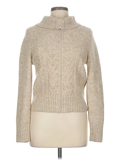 Pre-owned Assorted Brands Turtleneck Sweater In Brown