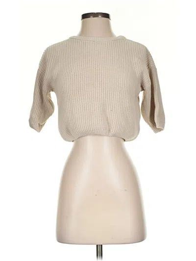 Pre-owned Assorted Brands Turtleneck Sweater In Brown