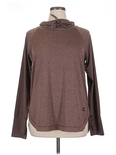 Pre-owned Assorted Brands Turtleneck Sweater In Brown
