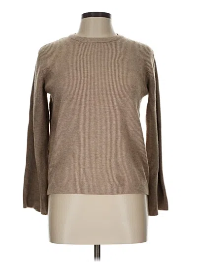 Pre-owned Assorted Brands Turtleneck Sweater In Brown