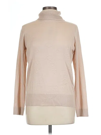 Pre-owned Assorted Brands Turtleneck Sweater In Brown