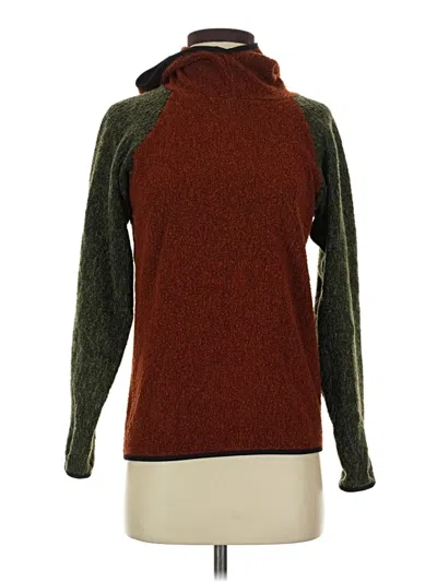 Pre-owned Assorted Brands Turtleneck Sweater In Brown