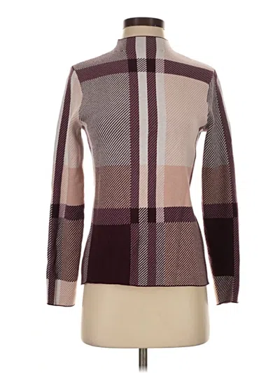 Pre-owned Assorted Brands Turtleneck Sweater In Brown