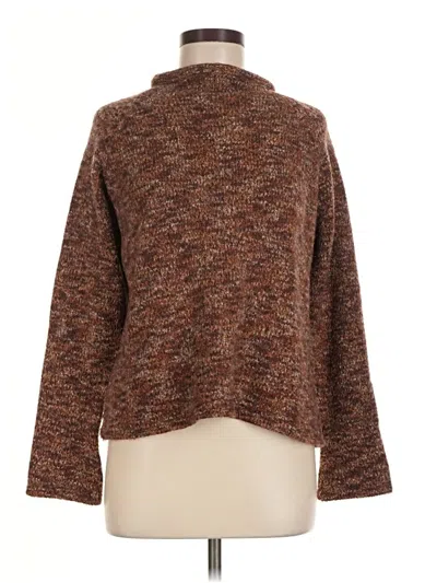 Pre-owned Assorted Brands Turtleneck Sweater In Brown