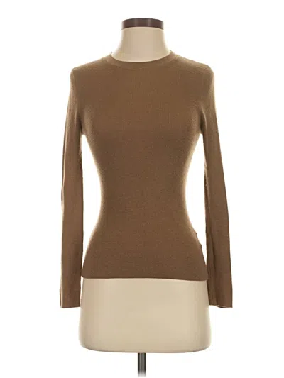 Pre-owned Assorted Brands Turtleneck Sweater In Brown