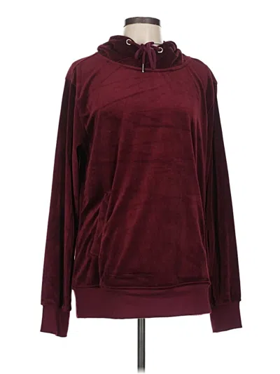 Assorted Brands Turtleneck Sweater In Burgundy
