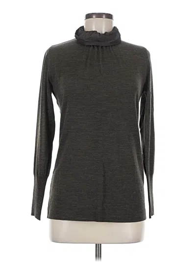 Pre-owned Assorted Brands Turtleneck Sweater In Gray