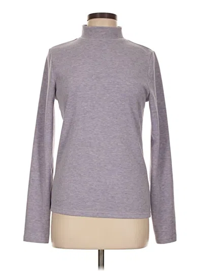 Pre-owned Assorted Brands Turtleneck Sweater In Gray