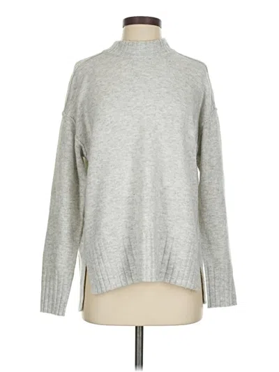 Pre-owned Assorted Brands Turtleneck Sweater In Gray