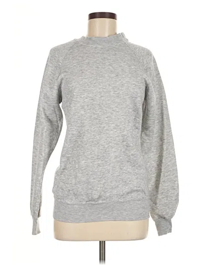 Pre-owned Assorted Brands Turtleneck Sweater In Gray