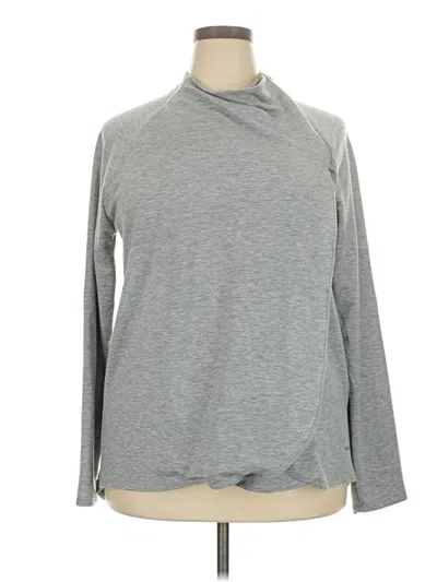 Pre-owned Assorted Brands Turtleneck Sweater In Gray