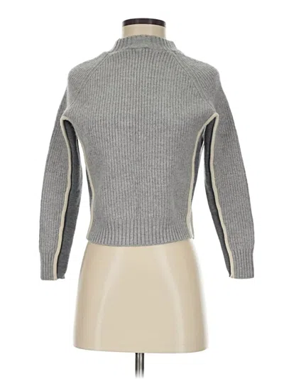 Pre-owned Assorted Brands Turtleneck Sweater In Gray