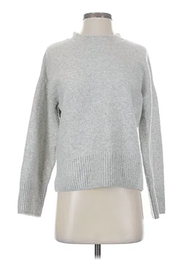 Pre-owned Assorted Brands Turtleneck Sweater In Gray