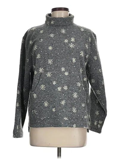 Pre-owned Assorted Brands Turtleneck Sweater In Gray