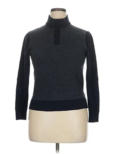 Pre-owned Assorted Brands Turtleneck Sweater In Gray