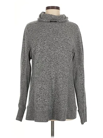 Pre-owned Assorted Brands Turtleneck Sweater In Gray