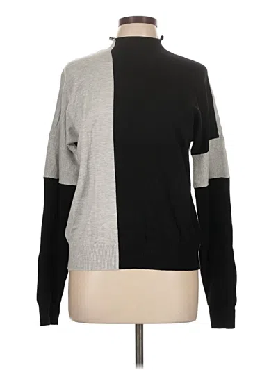 Pre-owned Assorted Brands Turtleneck Sweater In Gray
